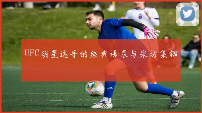 UFC明星选手的经典语录与采访集锦