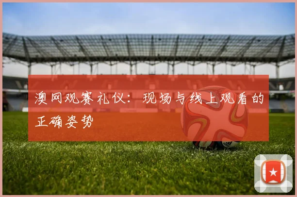 澳网观赛礼仪：现场与线上观看的正确姿势