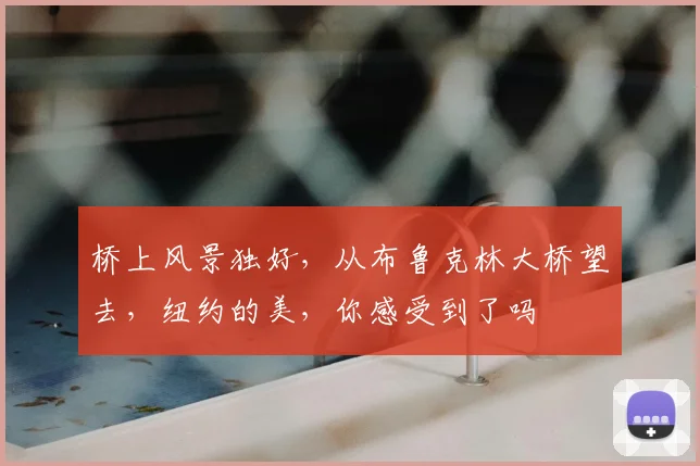桥上风景独好,从布鲁克林大桥望去,纽约的美,你感受到了吗