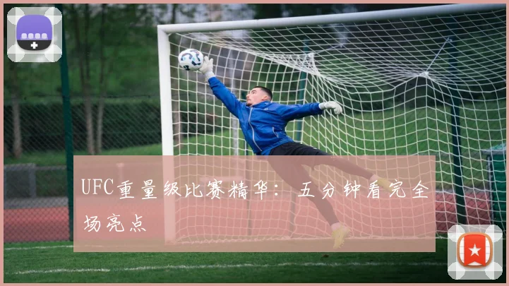 UFC重量级比赛精华：五分钟看完全场亮点